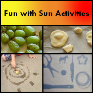 Fun with Sun Preschool Activities