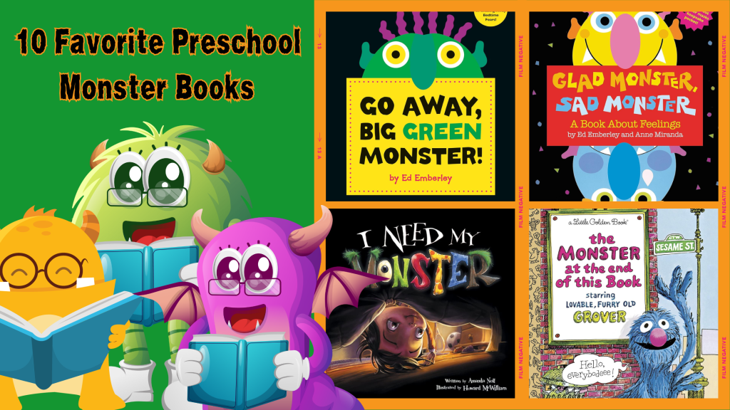 preschool monster books