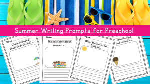 Summer Writing Prompts for Preschool